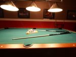 Gameroom with Pool Table, Foosball, Air Hockey and Air Conditioning
